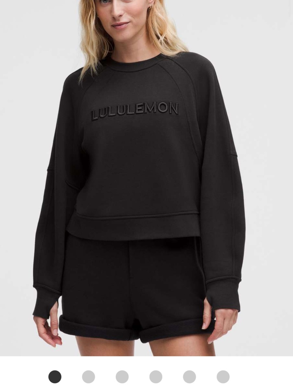 Lululemon Scuba Oversized Pullover Wordmark